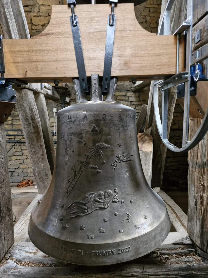 Festtagsglocke, St. Petri Kirche Brumby, 2022/2025